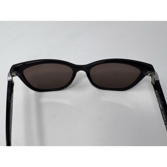 Coach Eyeglasses Frames HC6120 5510 Polished Black Cat Eye Full Rim 54-16-140 main image 12